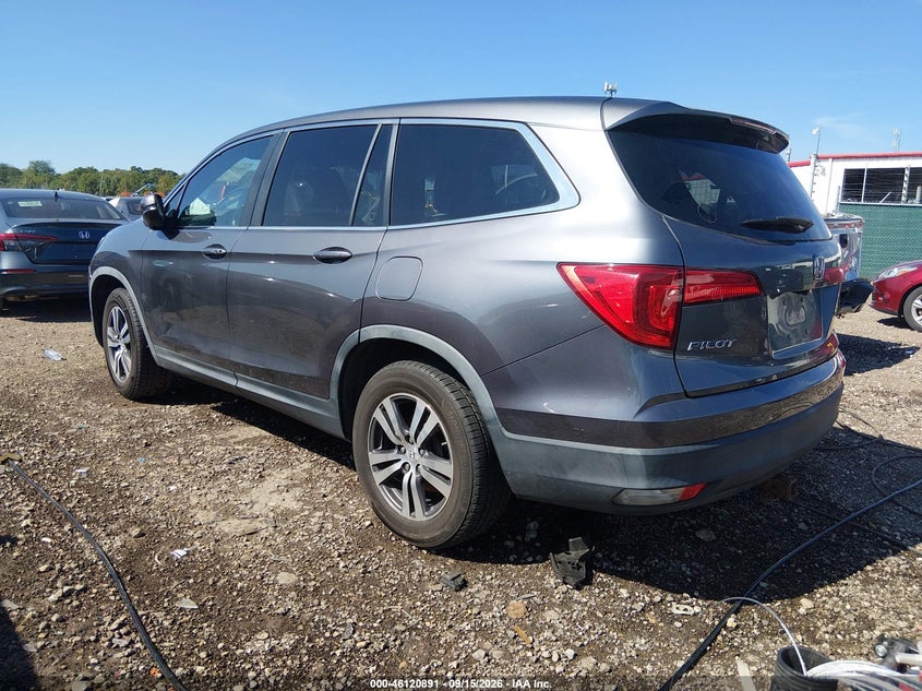 Vin: 5fnyf5h58hb006768, lot: 46620611, honda pilot ex-l 20173