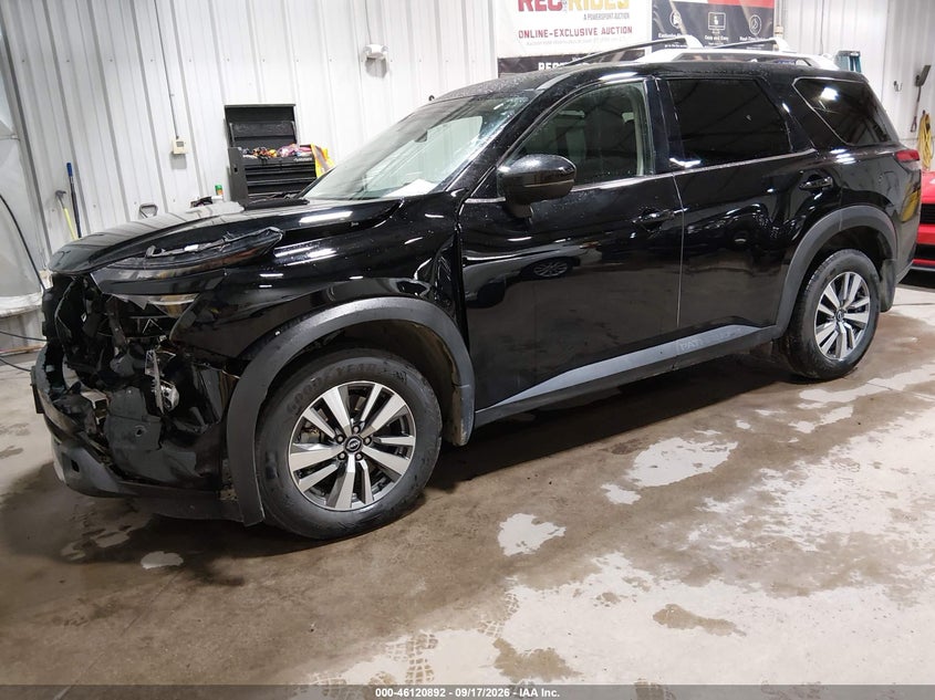 Vin: 5n1dr3cc3sc318349, lot: 46620612, nissan pathfinder sl 4wd 20252