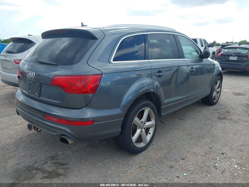 Vin: wa1dgafe1dd005321, lot: 46620632, audi q7 3.0t s line prestige 20134