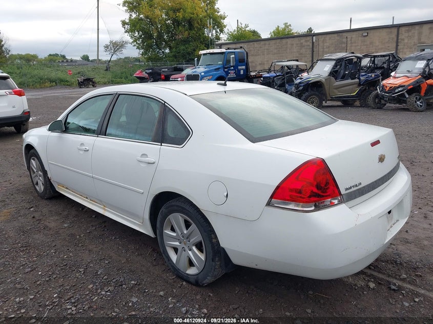 Vin: 2g1wa5ek1b1108870, lot: 46620644, chevrolet impala ls 20113