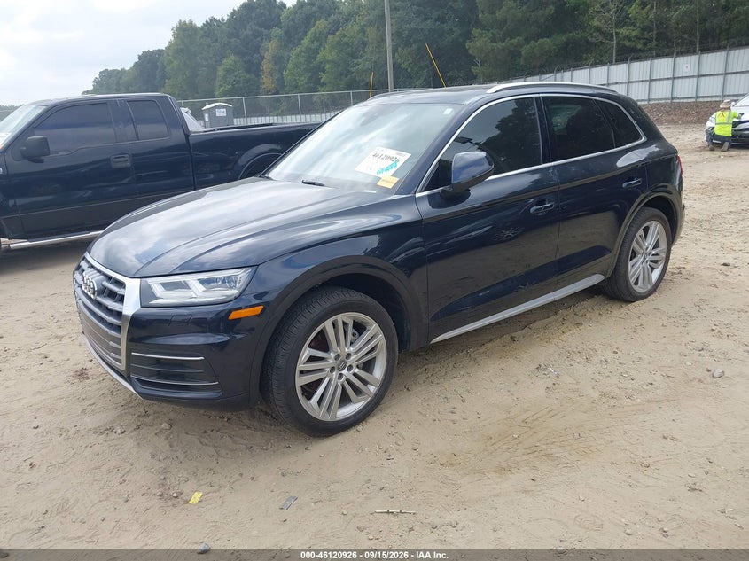 Vin: wa1bnafy5k2125607, lot: 46620647, audi q5 45 premium 20192