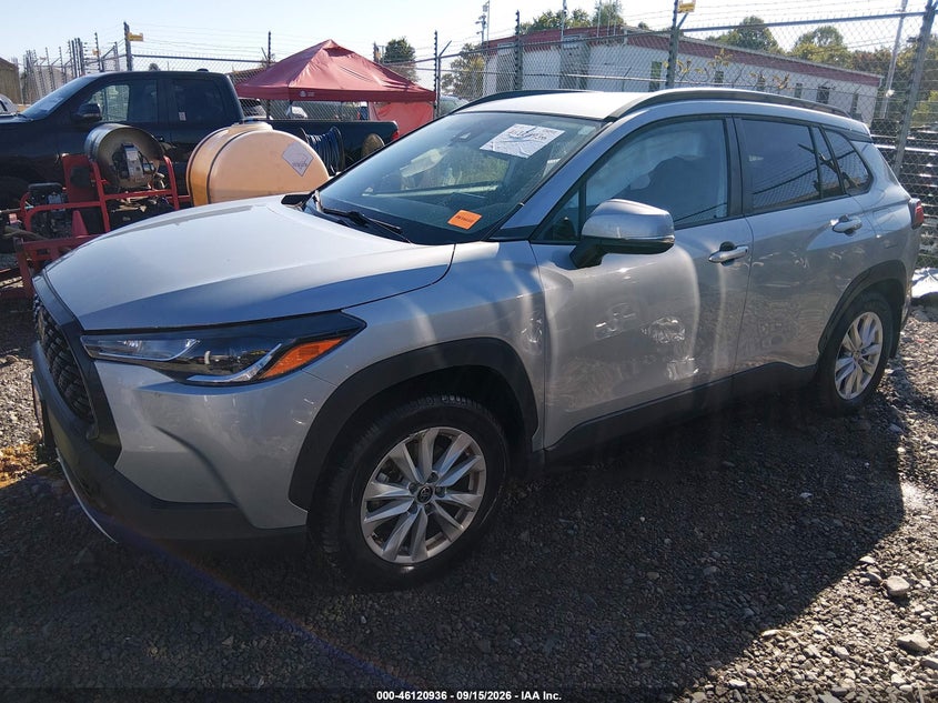 Vin: 7mucaabg5nv022869, lot: 46620656, toyota corolla cross le 20222
