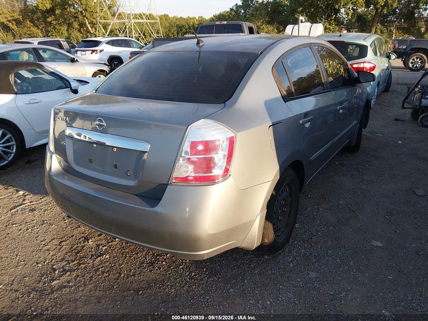Vin: 3n1ab6ap8al618901, lot: 46620659, nissan sentra 2.0s 20104