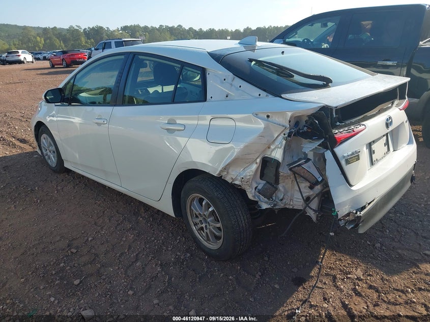 Vin: jtdkarfu9l3105529, lot: 46620667, toyota prius le 20203