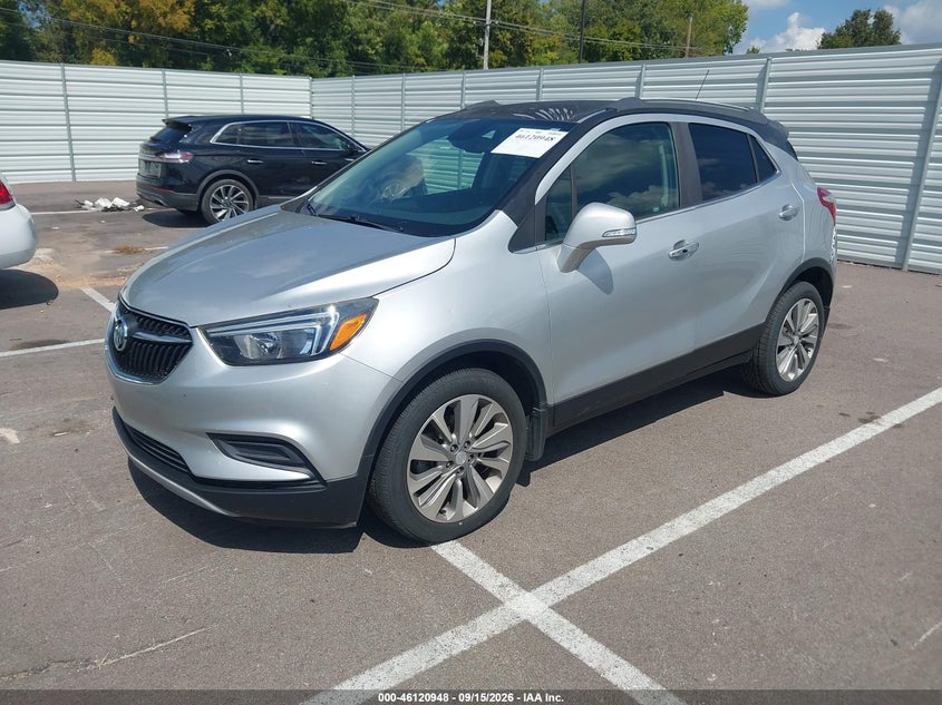 Vin: kl4cjasb6kb810569, lot: 46620668, buick encore fwd preferred 20192
