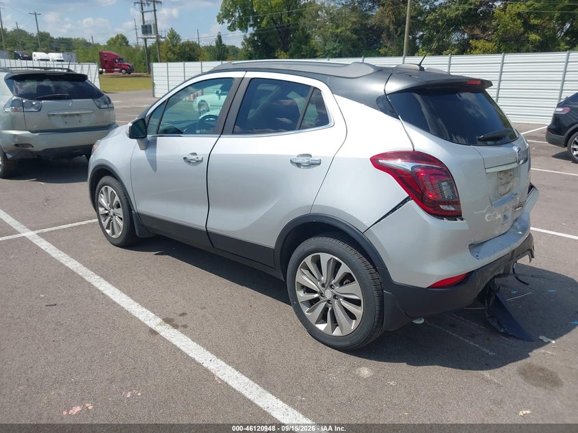 Vin: kl4cjasb6kb810569, lot: 46620668, buick encore fwd preferred 20193