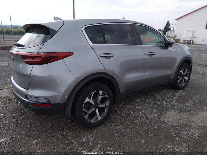 Vin: kndpmcac2l7790734, lot: 46620702, kia sportage lx 20204
