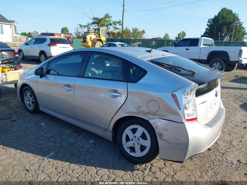 Vin: jtdkn3du0b0320401, lot: 46620711, toyota prius 20113
