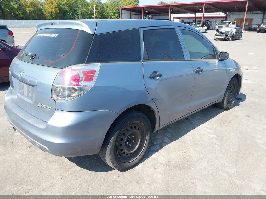 TOYOTA MATRIX 2005 VIN 2T1LR32E35C550349