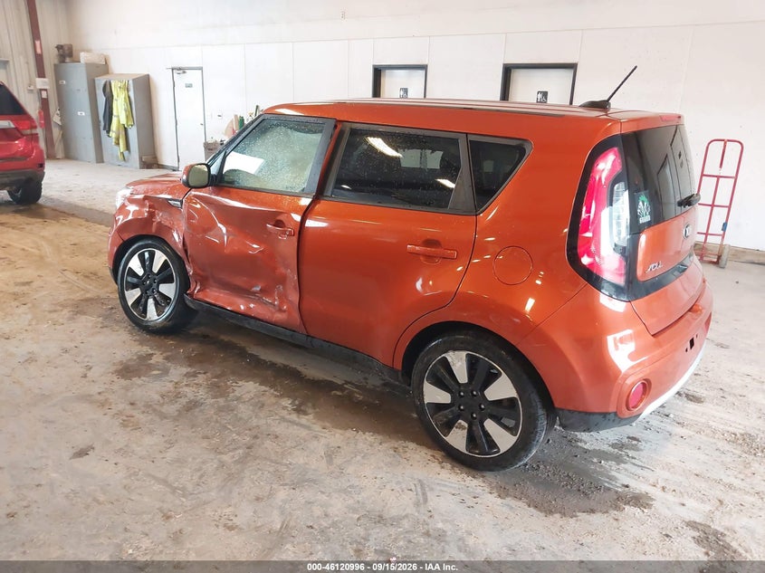 Vin: kndjp3a51j7567354, lot: 46620716, kia soul + 20183