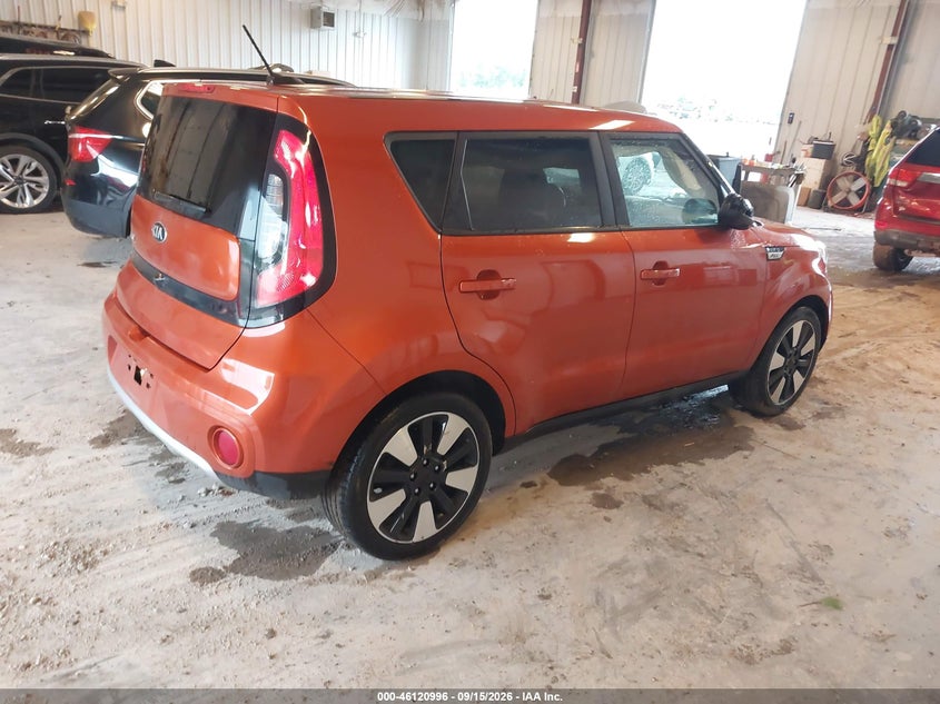 Vin: kndjp3a51j7567354, lot: 46620716, kia soul + 20184