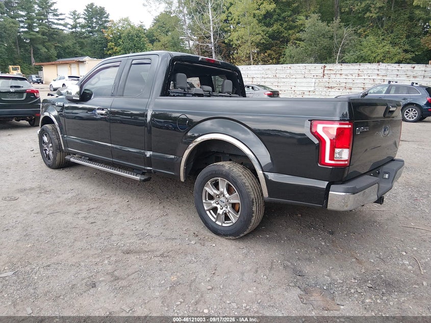 Vin: 1ftex1c80ffb53430, lot: 46620723, ford f-150 xlt 20153