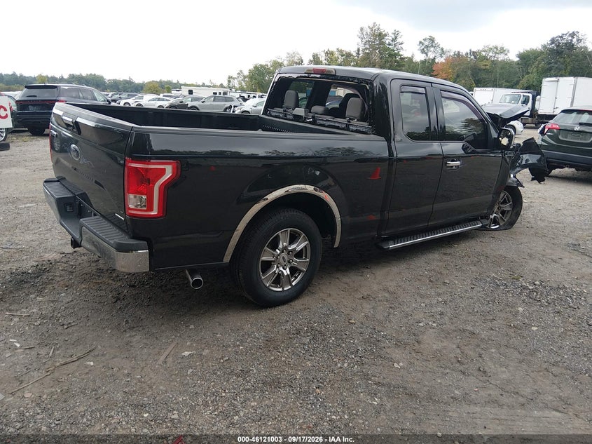 Vin: 1ftex1c80ffb53430, lot: 46620723, ford f-150 xlt 20154