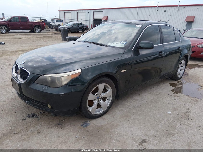 2005 BMW 5er, Engine Damage, IAAI, VIN WBANA73545B816415 — photo 2