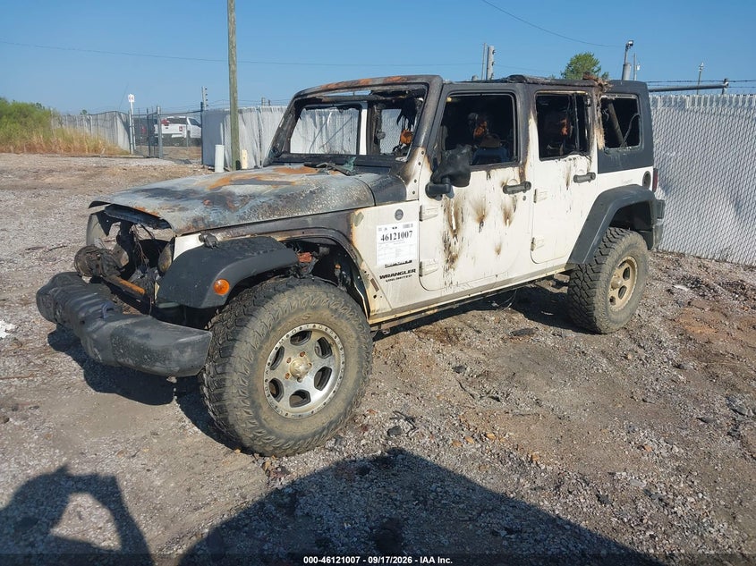 Vin: 1j4ba3h17al107397, lot: 46620727, jeep wrangler unlimited sport 20102