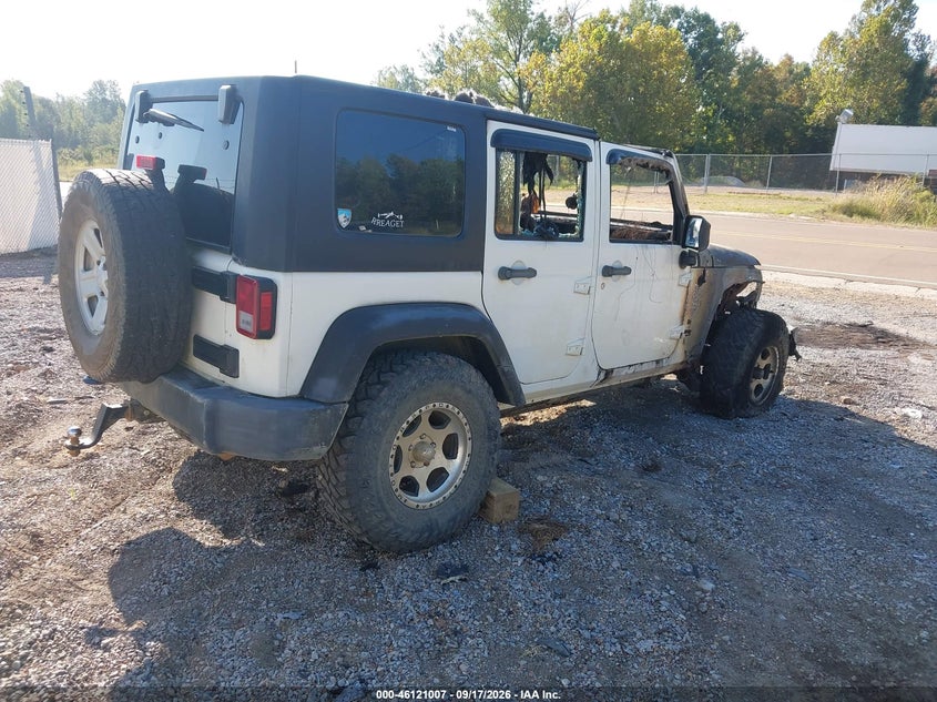 Vin: 1j4ba3h17al107397, lot: 46620727, jeep wrangler unlimited sport 20104