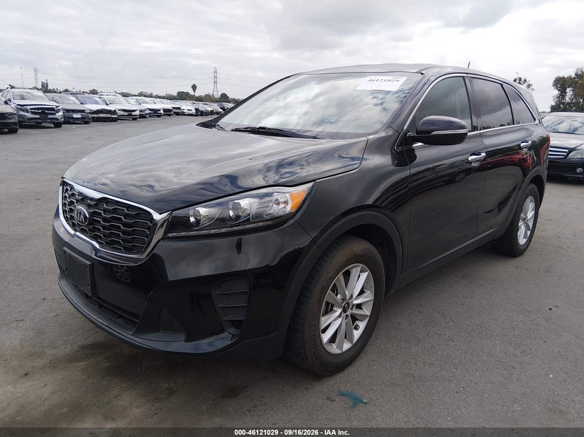 Vin: 5xypg4a3xkg554976, lot: 46620749, kia sorento 2.4l lx 20192