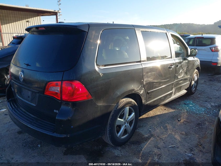 Vin: 2v4rw3d13ar167251, lot: 46620751, volkswagen routan se 20104