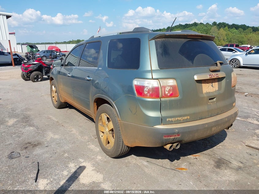 Vin: 1gklrmed3aj114161, lot: 46620752, gmc acadia slt-1 20103