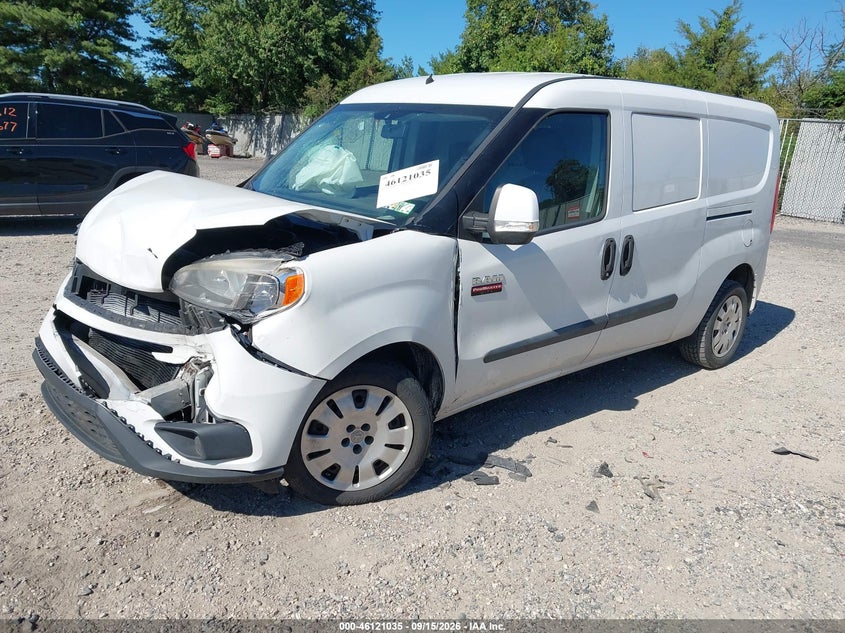 Vin: zfberfbt2f6954697, lot: 46620755, ram promaster city tradesman slt 20152