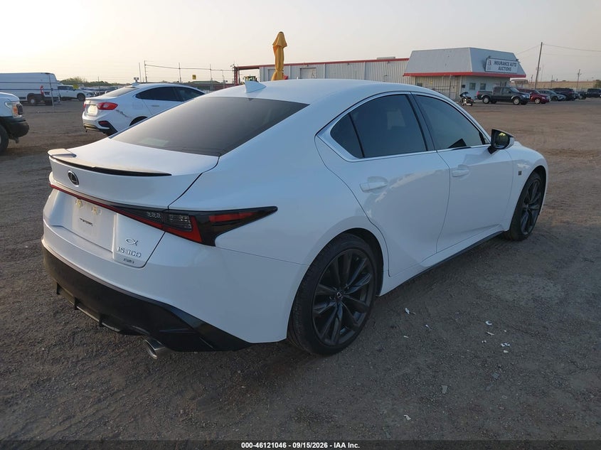 Vin: jthb81f2xs5055737, lot: 46620766, lexus is 300 f sport design 20254