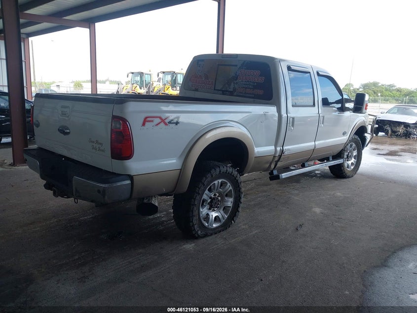 Vin: 1ft7w2bt3dea90737, lot: 46620774, ford f-250 lariat 20134