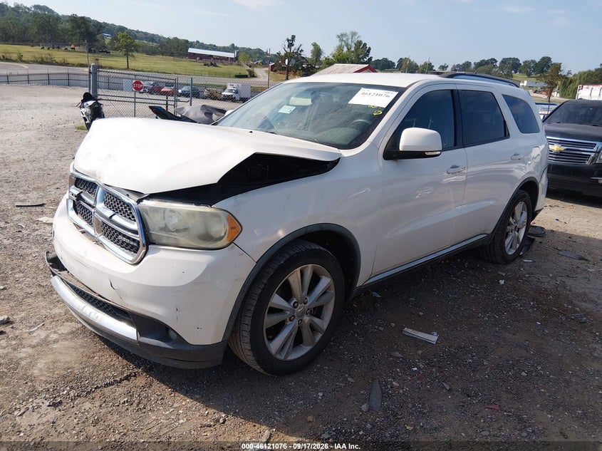 Vin: 1d4sd4gt1bc706290, lot: 46620796, dodge durango crew 20112