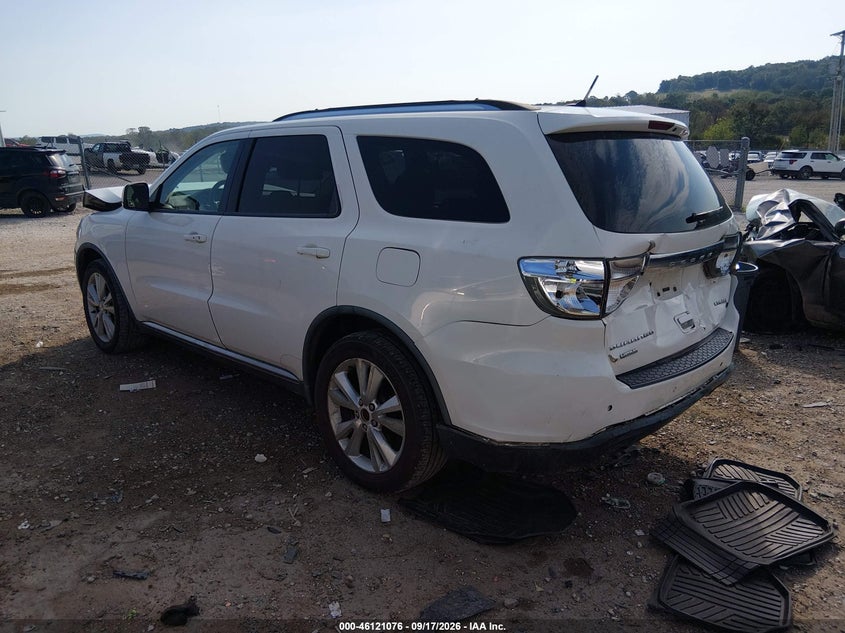 Vin: 1d4sd4gt1bc706290, lot: 46620796, dodge durango crew 20113