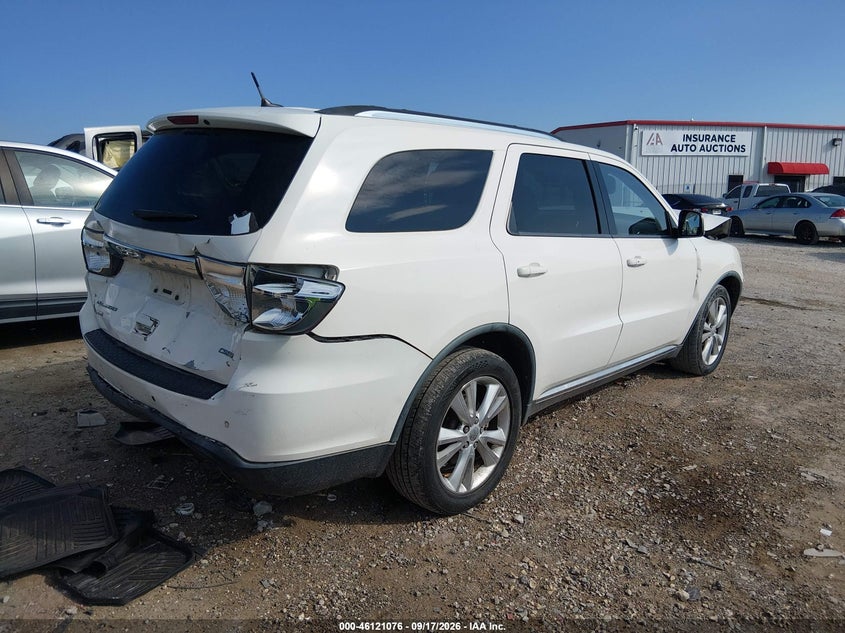 Vin: 1d4sd4gt1bc706290, lot: 46620796, dodge durango crew 20114