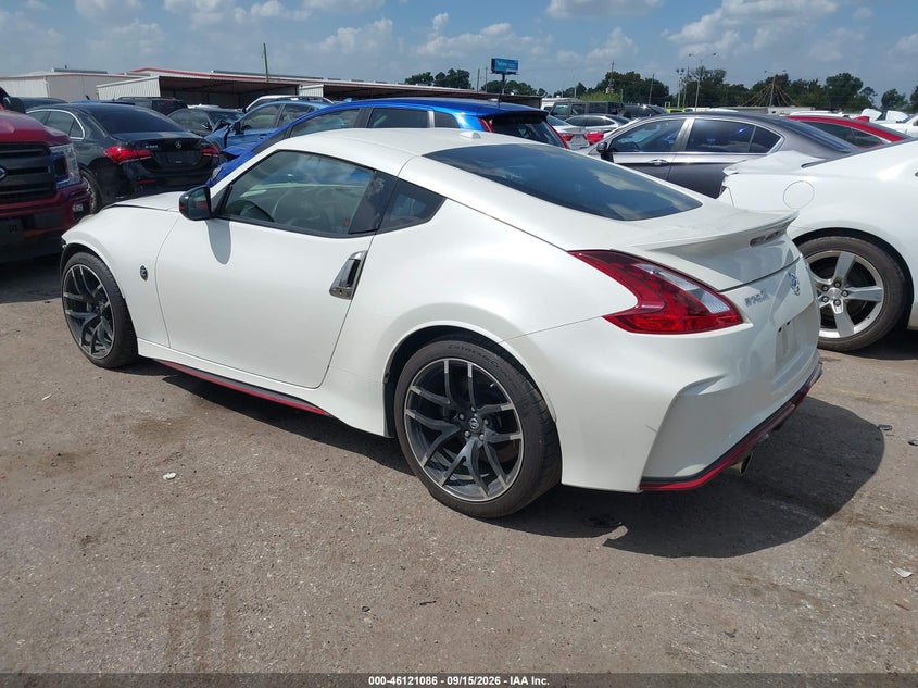 Vin: jn1az4eh4jm570726, lot: 46620806, nissan 370z nismo tech/sport/sport tech/touring 20183