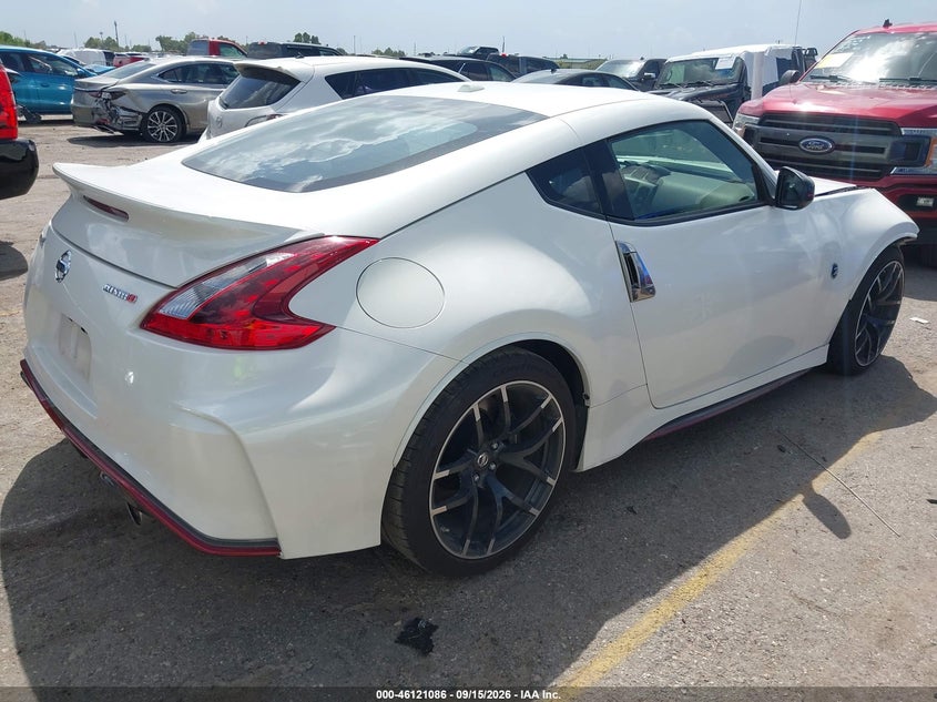 Vin: jn1az4eh4jm570726, lot: 46620806, nissan 370z nismo tech/sport/sport tech/touring 20184