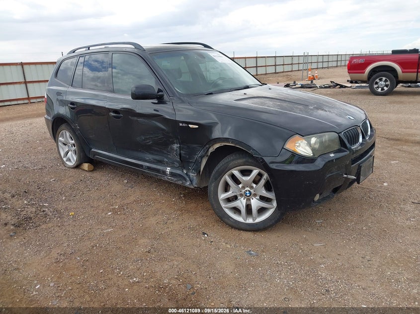 2006 BMW X3 3.0I, Right Side, IAAI, VIN WBXPA93436WG87453