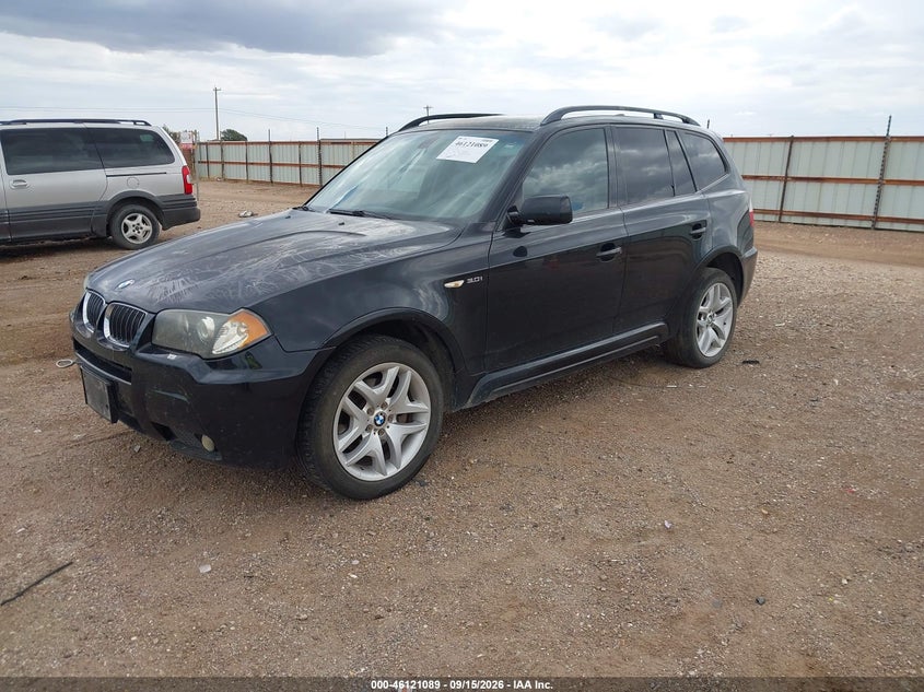 2006 BMW X3 3.0I, Right Side, IAAI, VIN WBXPA93436WG87453 — photo 2