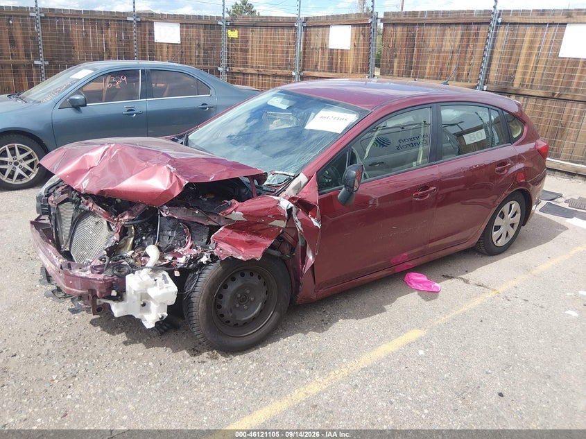 Vin: jf1gpaa60e8266670, lot: 46620825, subaru impreza 2.0i 20142