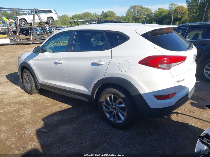 Vin: km8j2ca46ju702413, lot: 46620826, hyundai tucson se 20183