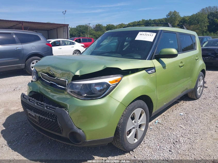 Vin: kndjn2a2xg7874052, lot: 46620831, kia soul 20162