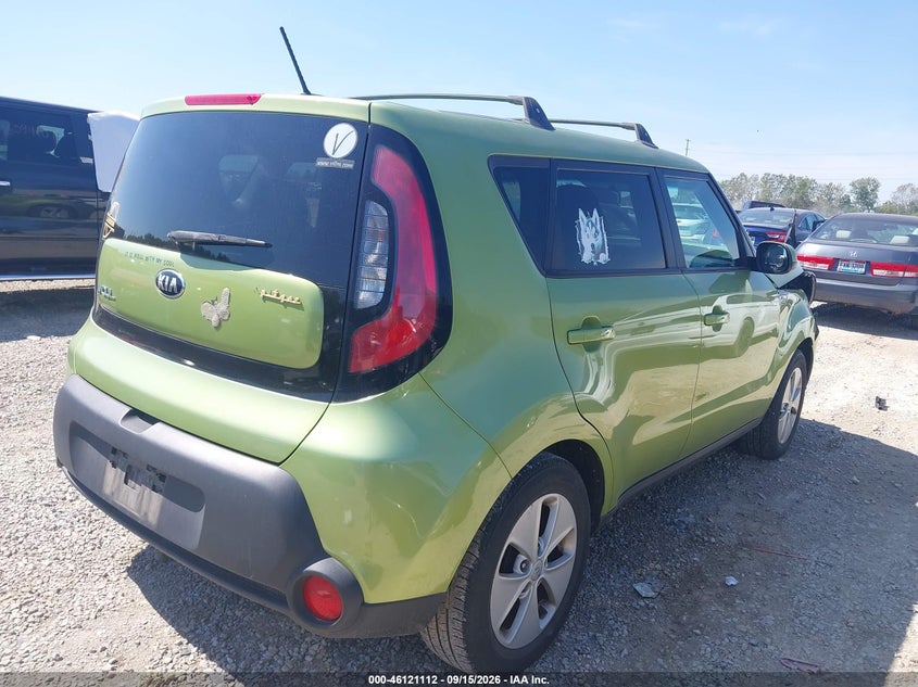 Vin: kndjn2a2xg7874052, lot: 46620831, kia soul 20164