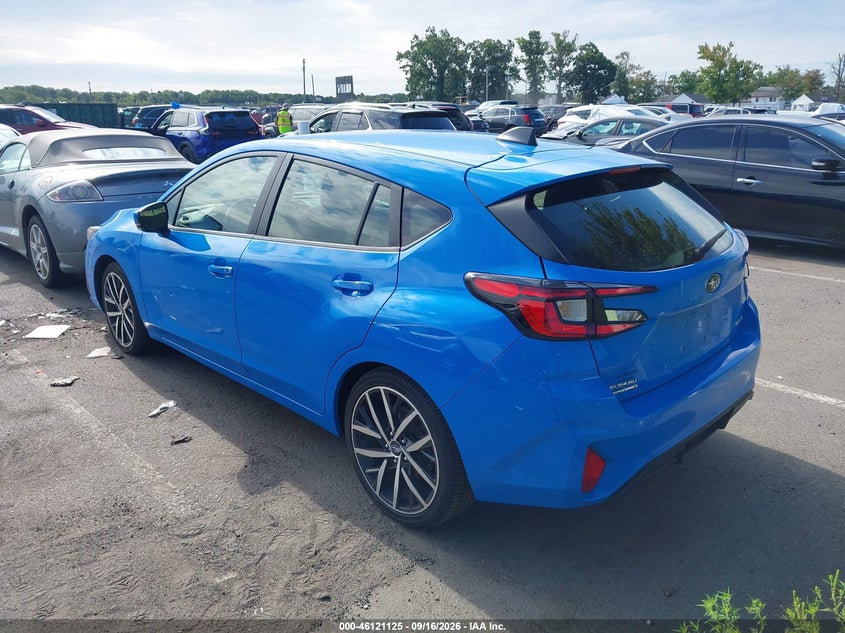 Vin: jf1guafc5r8861088, lot: 46620845, subaru impreza sport 5-door 20243