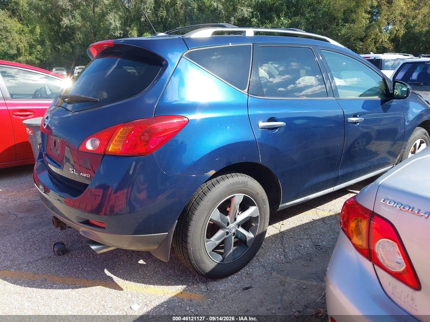 2009 NISSAN MURANO auction photo 4
