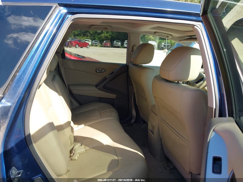 2009 NISSAN MURANO auction photo 8