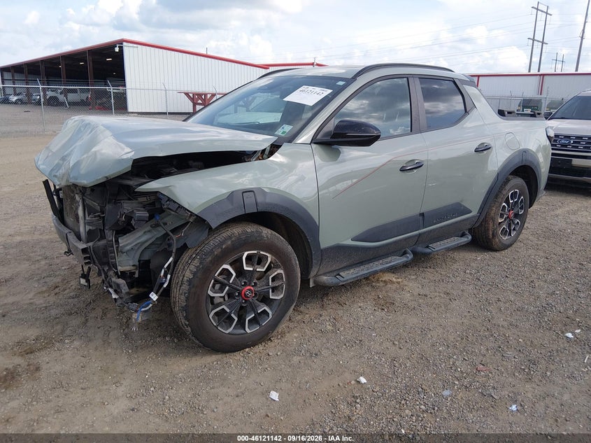 2024 Hyundai Santa Cruz Xrt, Front End, IAAI, VIN 5NTJDDAF8RH081897 — photo 2