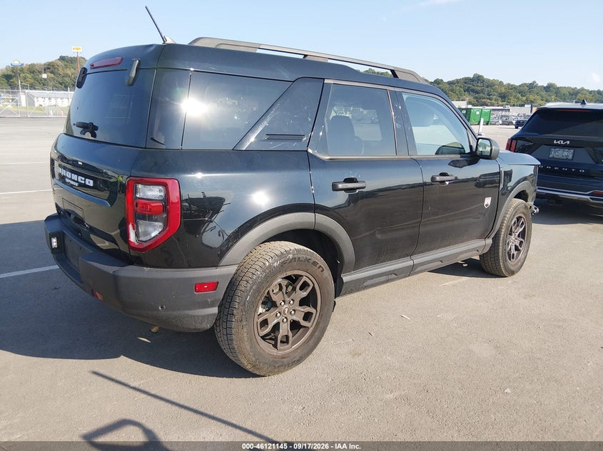 Vin: 3fmcr9b65nrd33905, lot: 46620865, ford bronco sport big bend 20224