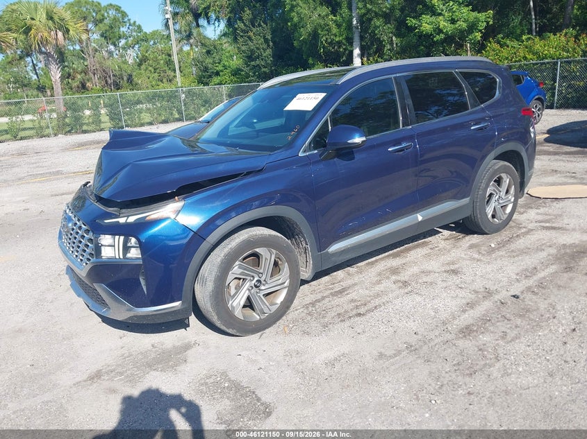 Vin: 5nms34ajxnh462460, lot: 46620870, hyundai santa fe sel 20222