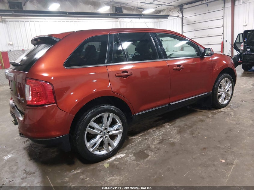 Vin: 2fmdk4kc7eba50356, lot: 46620871, ford edge limited 20144