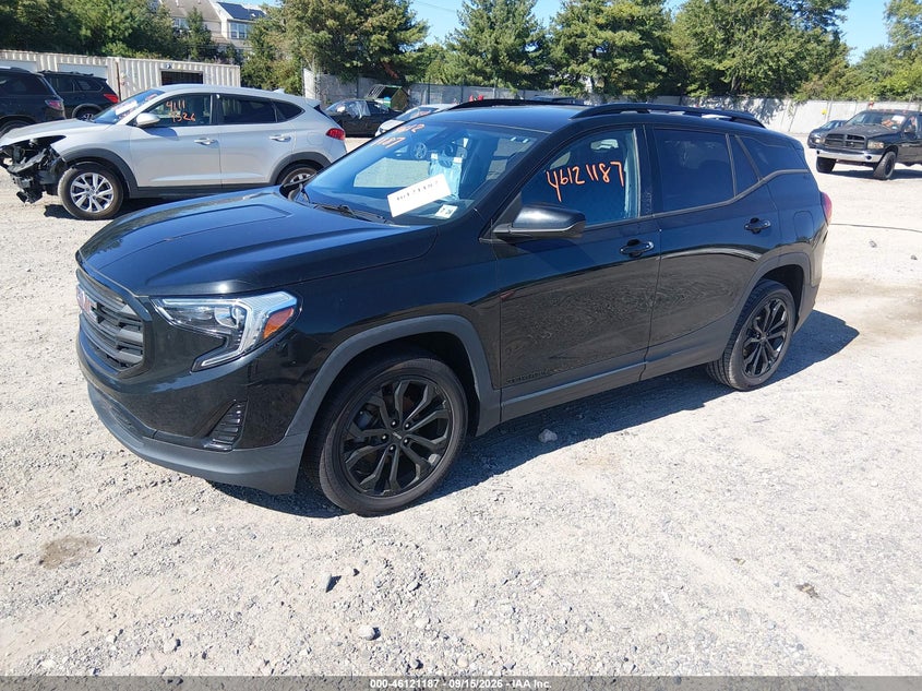 2021 GMC Terrain, Flood, IAAI, VIN 3GKALTEV1ML401118 — photo 2