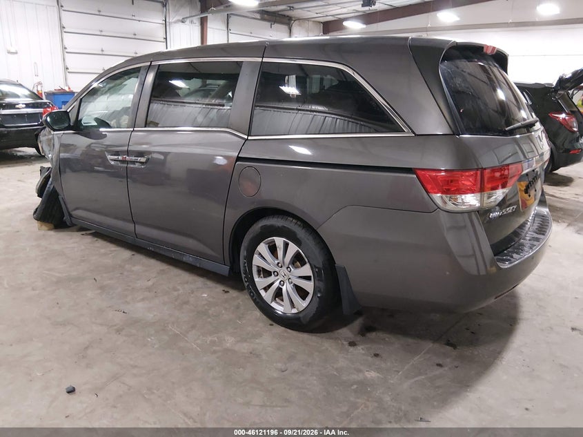 Vin: 5fnrl5h68gb024384, lot: 46620916, honda odyssey exl 20163