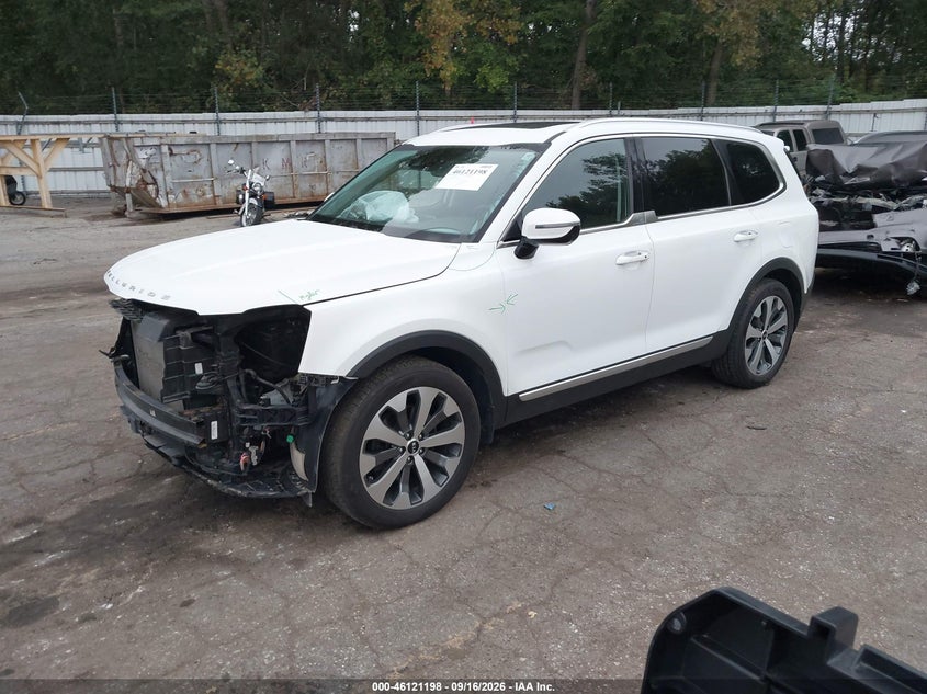Vin: 5xyp5dhc7mg102269, lot: 46620918, kia telluride sx 20212