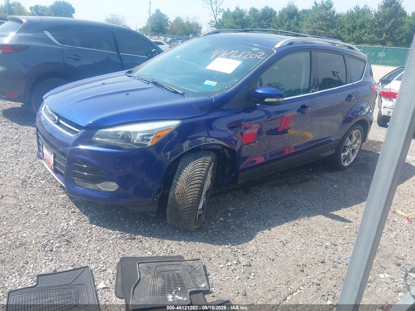 Vin: 1fmcu9j90euc91145, lot: 46620922, ford escape titanium 20142