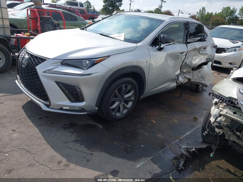Vin: jtjyarbzxj2099168, lot: 46620925, lexus nx 300 f sport 20182