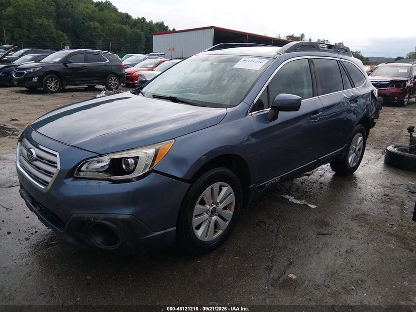 Vin: 4s4bsacc1h3417194, lot: 46620936, subaru outback 2.5i premium 20172